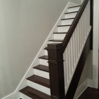 Refinishing our staircase