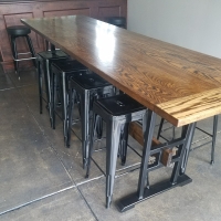 Building an Industrial (sized) Bar Table